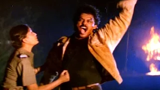 shatruvu movie vijayashanti u0026 venkatesh action in climax 