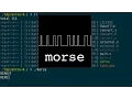 Morse Input SDL-based Morse code decoder