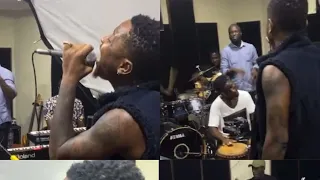 top notch rehearsal session with kelvynboy dude always kill ng live band like nobody s business 