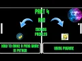 How To Make Pong Python Part 4