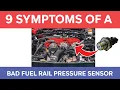 9 Bad Fuel Rail Pressure Sensor Symptoms Replacement Cost