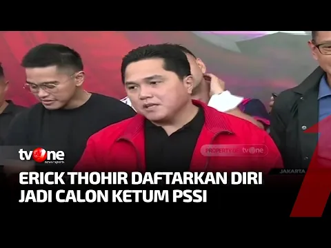 Erick Thohir Ikut Persaingan Bursa Ketum PSSI