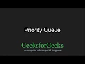 C Programming Language Tutorial Priority Queue in C STL GeeksforGeeks