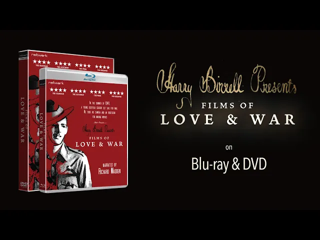 Harry Birrell Presents Films of Love and War narrated by Richard Madden | Pre-Order on Blu-ray/DVD