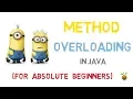 25 - Method Overloading in Java