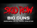 SKID ROW - BIG GUNS (Rhythm Guitar Cover)