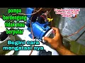mengatasi pompa air hanya berdengung, bisa  berputar dengan bantuan tangan @OraAjiChanel
