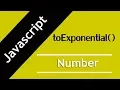37 Javascript toExponential method in Hindi