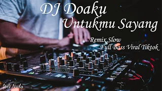 Download Dj Angklung Doaku Untukmu Sayang Slow Remix Angklung Full bass terbaru tiktok viral 2021 MP3