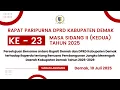 Download Lagu 🔴 RAPAT PARIPURNA DPRD KABUPATEN DEMAK KE- 23 MASA SIDANG II (KEDUA) TAHUN 2025