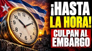 ¡HASTA LA HORA ES CULPA DEL EMBARGO! Cuba mantiene el horario de verano y esto debes saber