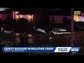 Lee County deputy vehicle involved multivehicle rollover crash in Lehigh Acres
