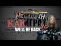 Download Lagu Megadeth - We’ll Be Back | Backing Track, Sheet Music, Play Along