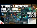 Student Dropout Prediction using Machine Learning XGBoost Random Forest KNN Decision Tree
