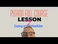 Python for Beginners Full Course Lesson 7 While loop SalteeKiller