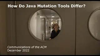 December 2022 CACM How Do Java Mutation Tools Differ
