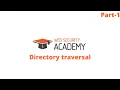 PortSwigger Labs - Directory traversal Part-1