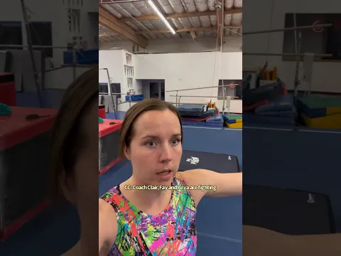 When one of the kids stands up to their bully #gymnastics #coaching #clairbearskits