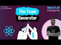 The Random Team Generator The Perfect Beginner React Project