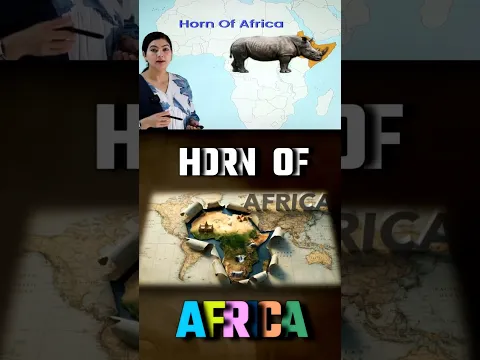 Horn of Africa #africa #mapping #animation #worldgeography Ankita Dhaka