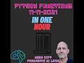 Python functions one hour