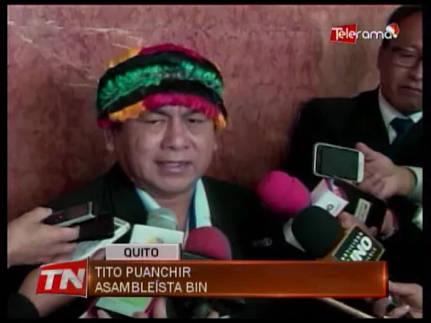 Asamblea expectante por votación para designar al vicepresidente