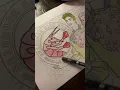 Zombies coloring page