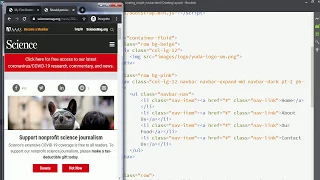 Creating Collapsible Navigation Bar Hamburger menu with Bootstrap 4