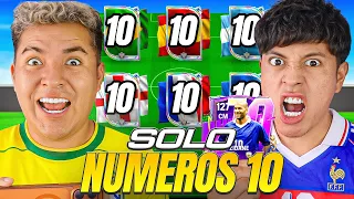 PAPIEDSON vs RAMIRIN, Pero Solo Usaré NÚMEROS 10 😱 FC Mobile 26