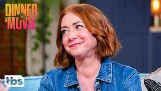 alyson hannigan and mena suvari from american pie catch up clip dinner and a movie tbs