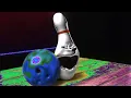 the bowling alley screen when you get a gutter ball