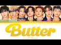 Download Lagu BTS Butter Color Coded Lyrics/가사 (Han/Rom/Eng)