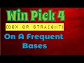 Winning Pick 4 Strategy Box or Straight Win On A Consistent Bases