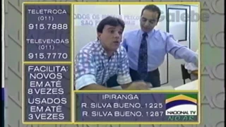 NACIONAL TV NO AR BOB GALEBE 01 05 1993