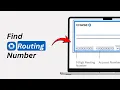 How To Find Your Chase Bank Routing Number Chase Routing Number Guide
