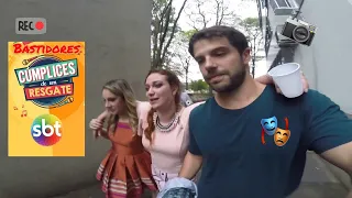 a fight on stage behind the scenes of chapter 356 of c mplices de um resgate duda nagle channel