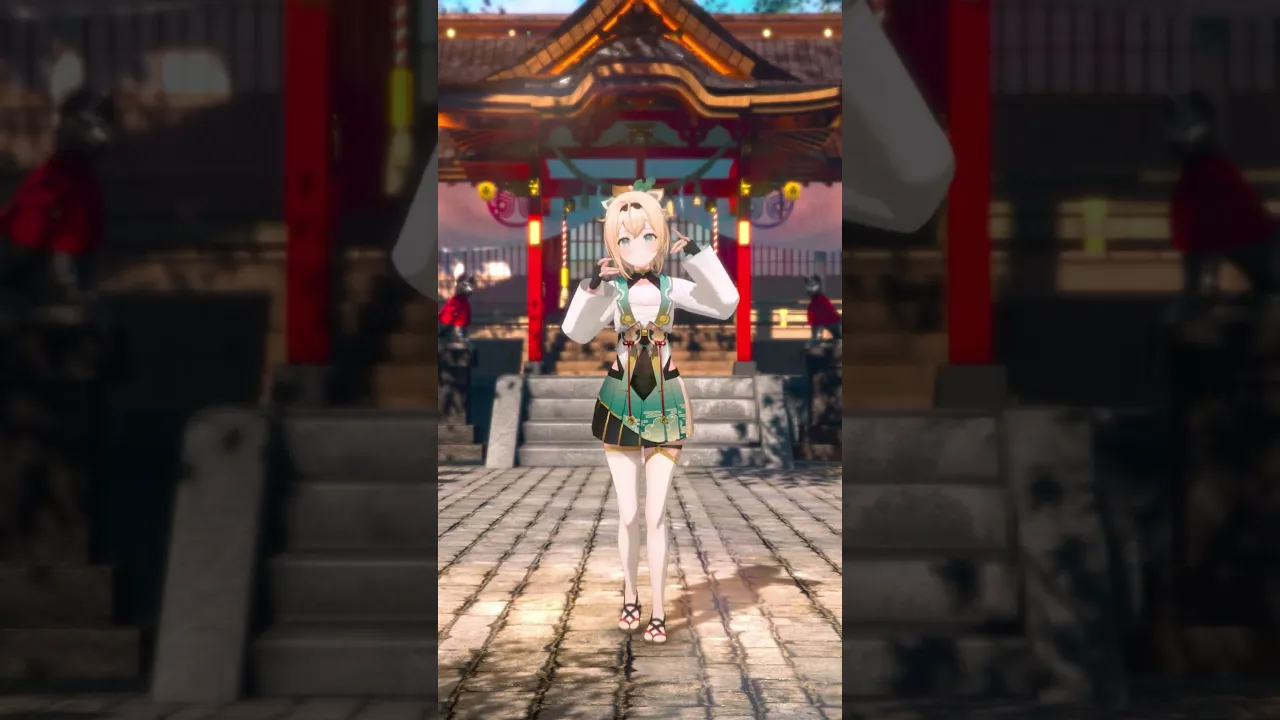 #キスキツネ HIMEHINAさんのかっこかわいい新曲だい?#short #風真いろは #ホロライブ