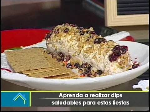 Aprenda a realizar dips saludables para estas fiestas