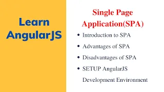 Single Page Application in AngularJS What Is A Single Page Application