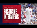 POSTGAME INTERVIEWS PCA Hoerner Imanaga Counsell Cubs Locker Room Sound 2026