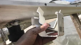 CONNECTING amerimax k-style vinyl gutter