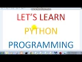 Let s Learn Python Programming Basics Part 4 Strings