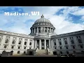 Madison WI - Wandering Walks of Wonder Slow TV Walking Tour 4K