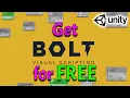 Get BOLT Visual Scripting for FREE - and Make your Games in Unity