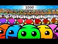 1000 Geometry Dash Difficulty Faces THE FINAL COLLECTION