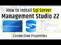 SSMS 22 Download Install SQL Server Management Studio Setup Server Connection Hindi