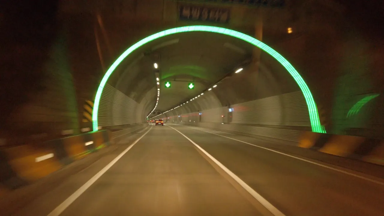 ASMR Highway Driving at Night (No Talking, No Music) - Goseong to Cheonan, Korea