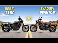 2026 Honda Rebel 1100 Vs Honda Shadow Phantom