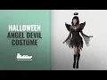 Halloween Angel Devil Costume Ideas LAEMILIA Womens Lace Sexy Halloween Dark Angel Devil Fairy