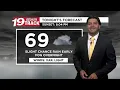 Past rain helps with fog development overnight Cooler weather ahead
